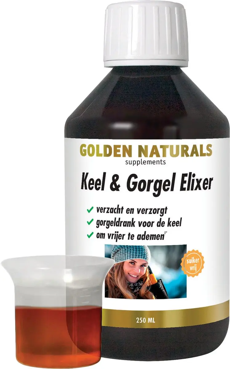 Golden Naturals Keel & Gorgel Elixer 250ml