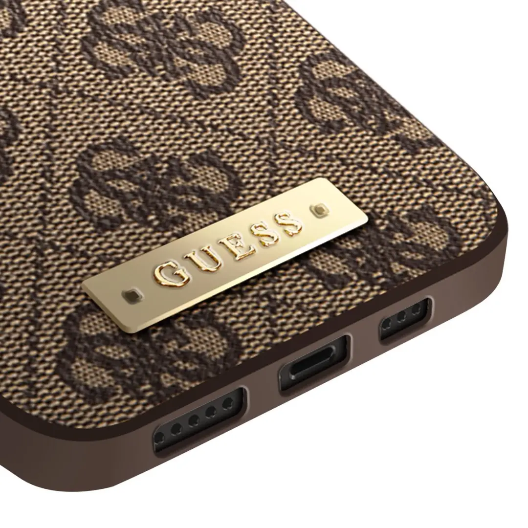 GUESS Telefoonhoesje iPhone 14 Pro - Bruin - MagSafe - afbeelding 6 van 6