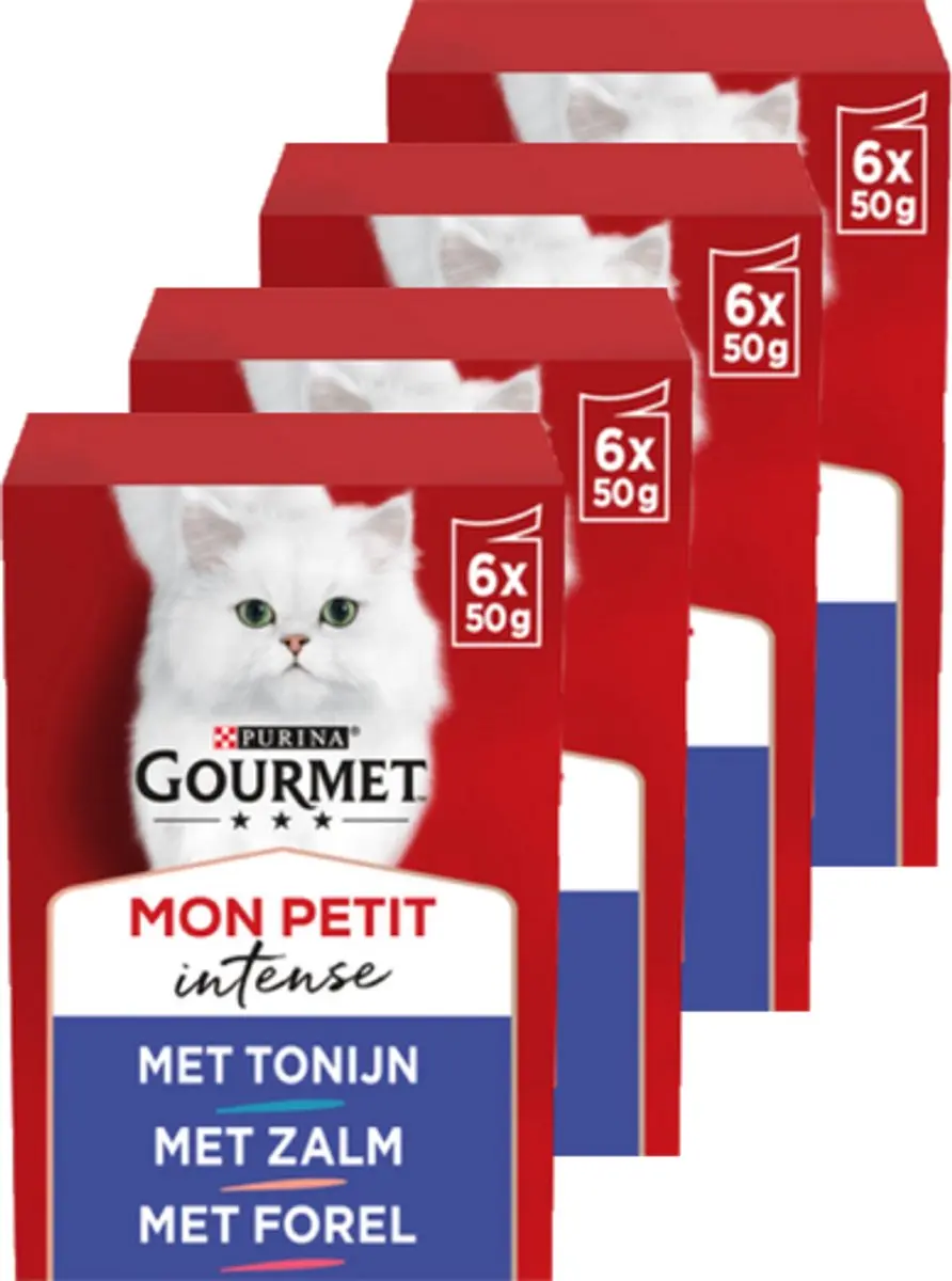 Gourmet Mon Petit Intense Natvoer Vis