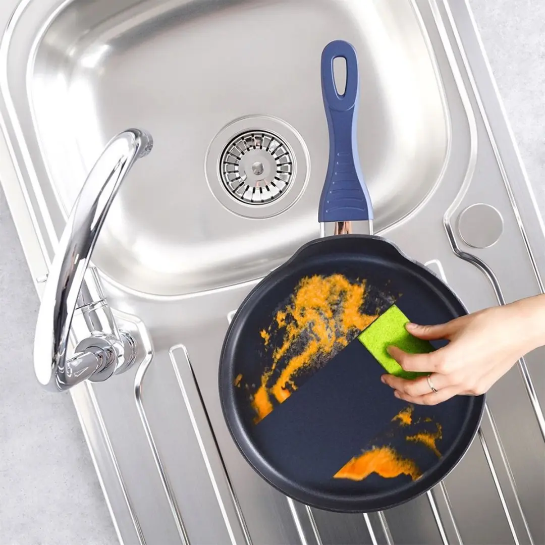 Orion Diamant Pannenkoekenpan 26cm - Diamantcoating - Donkerblauw