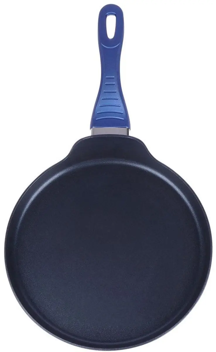 Orion Diamant Pannenkoekenpan 26cm - Diamantcoating - Donkerblauw