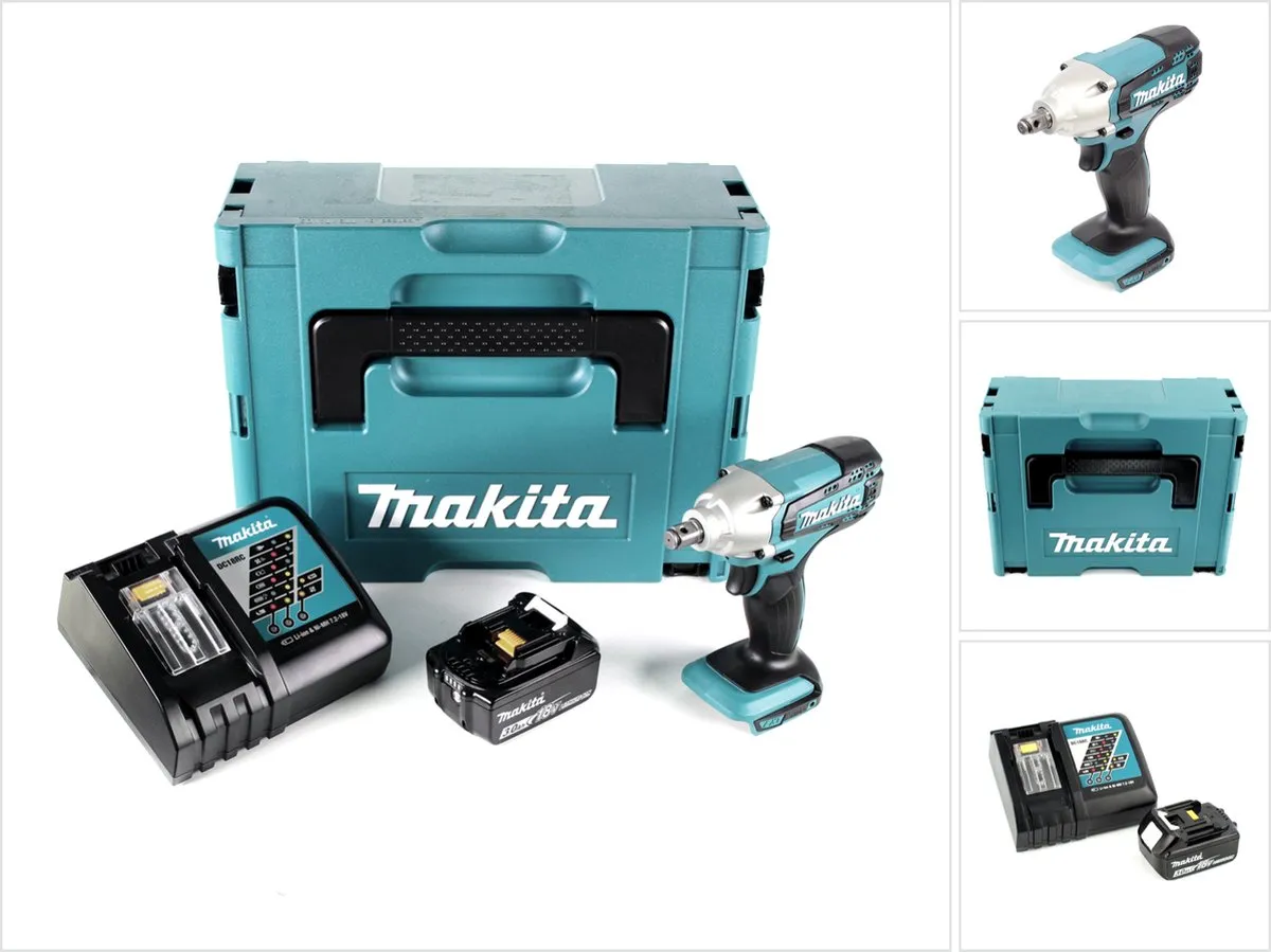 Makita DTW 190 RF1J Slagmoersleutel 18V