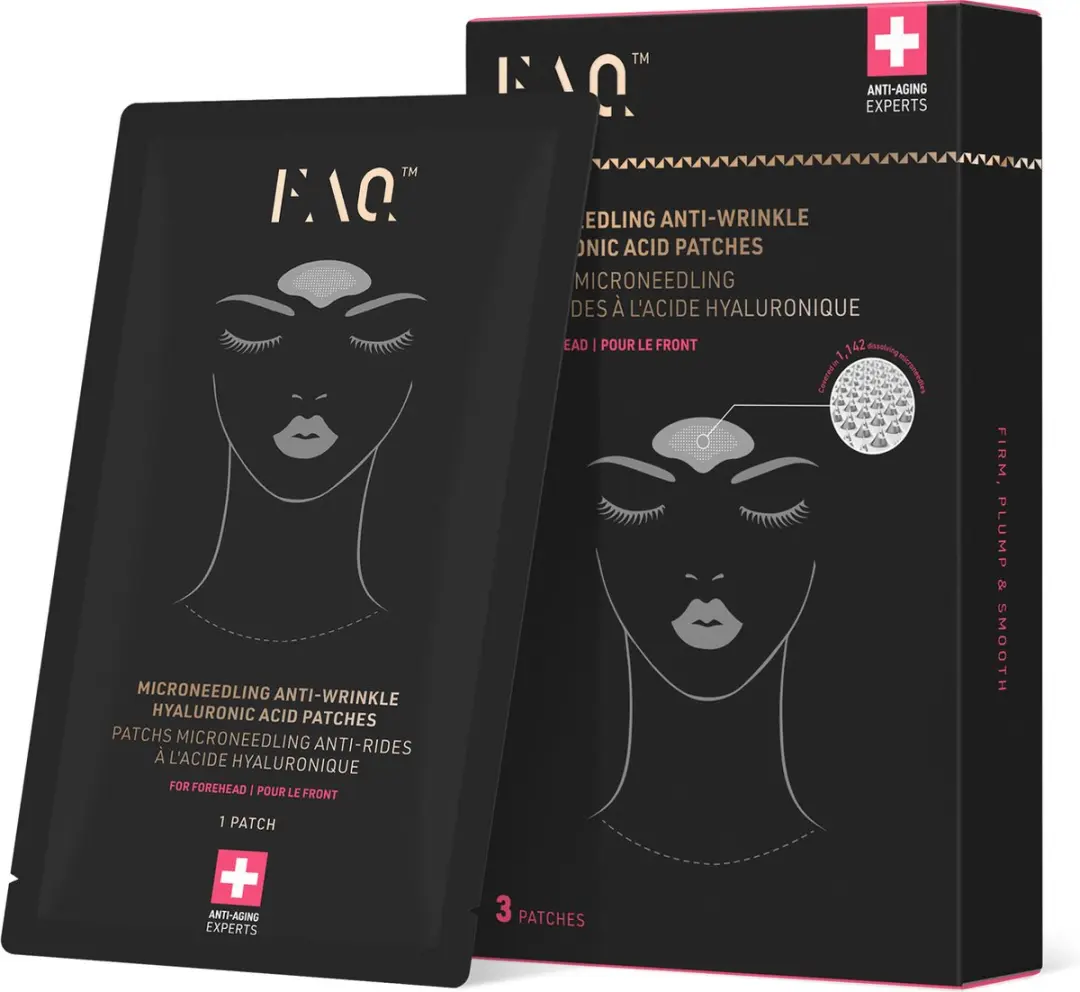 FOREO Microneedling Anti-Rimpel Hyaluronzuur Patches Voorhoofd 60g