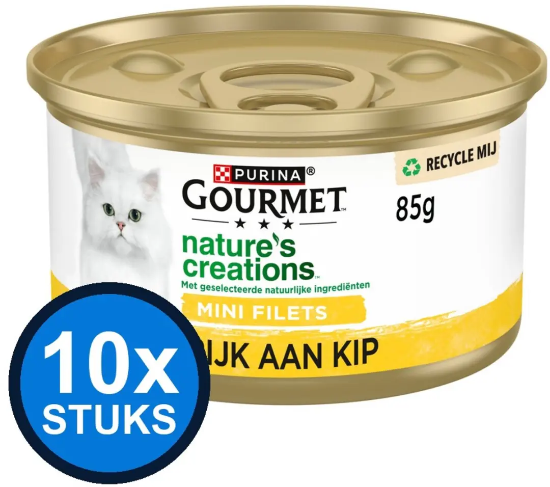 Gourmet Nature's Creations Mini Filets Kip Natvoer