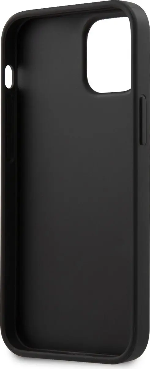 GUESS iPhone 12 Mini Hoesje S212-3 - Slangenprint Zwart