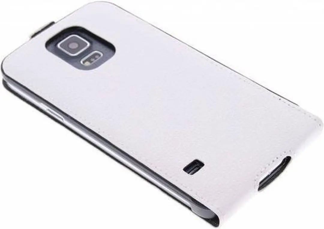 Guess Tessi Flip Case GUFLS5STW - Samsung Galaxy S5 - Wit