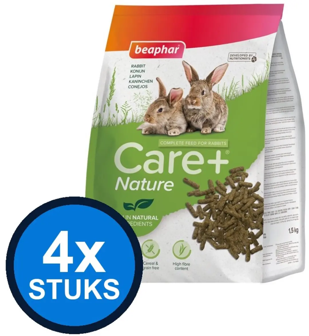 Beaphar Care+ Nature Konijnvoer 1,5kg