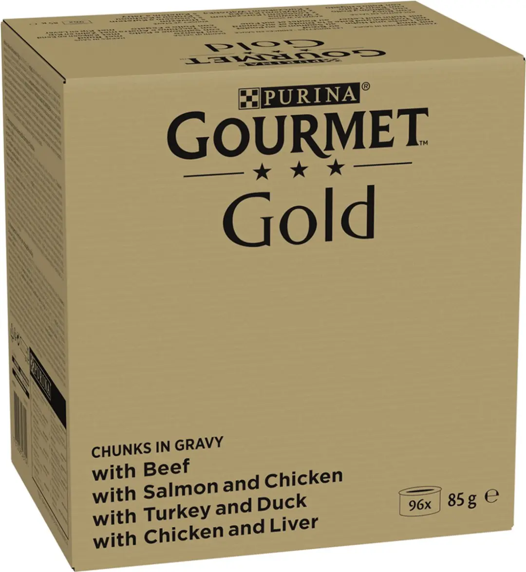 Gourmet Gold Fijne Hapjes Natvoer - 96 x 85g