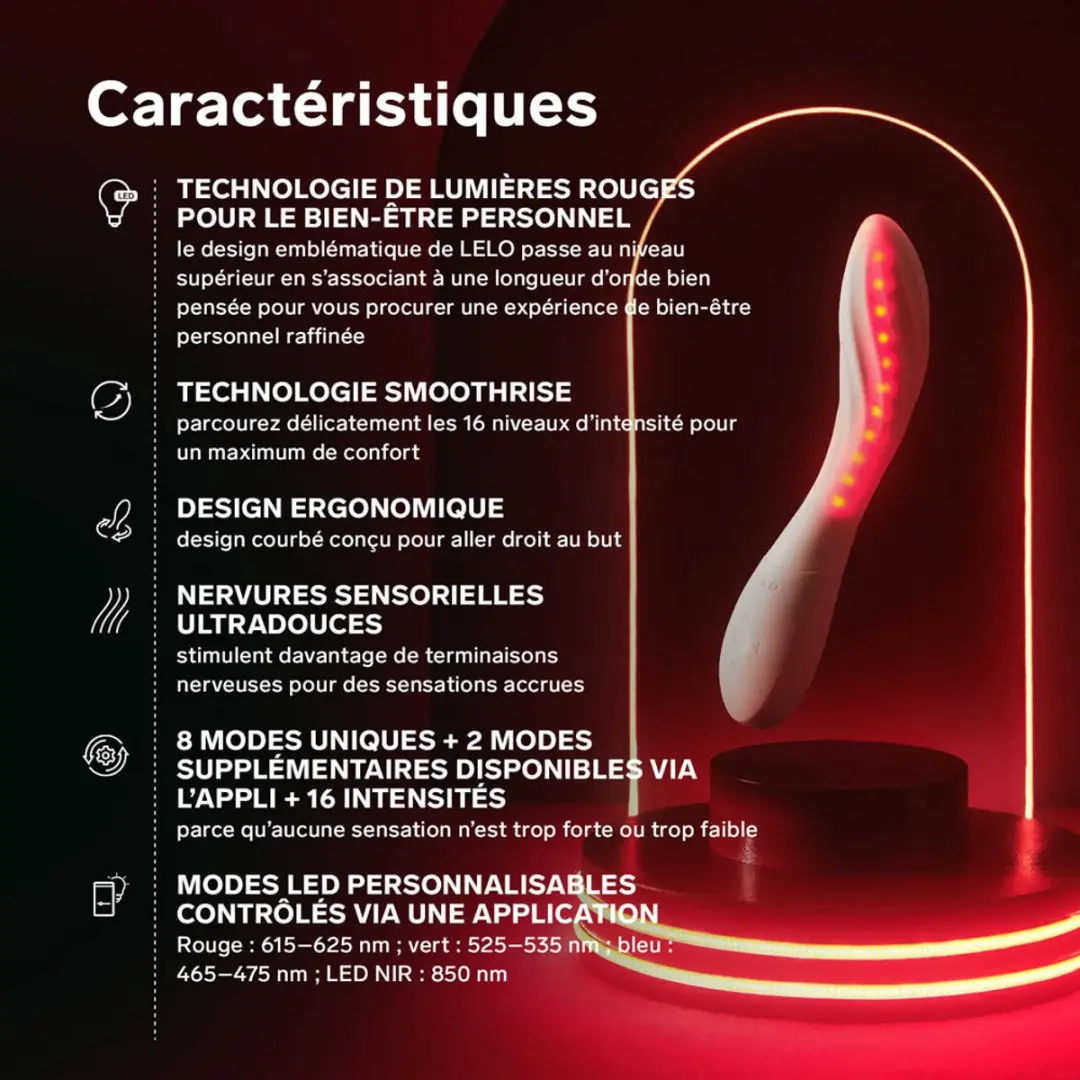 LELO MONA Spectra G-spot Vibrator - Wit