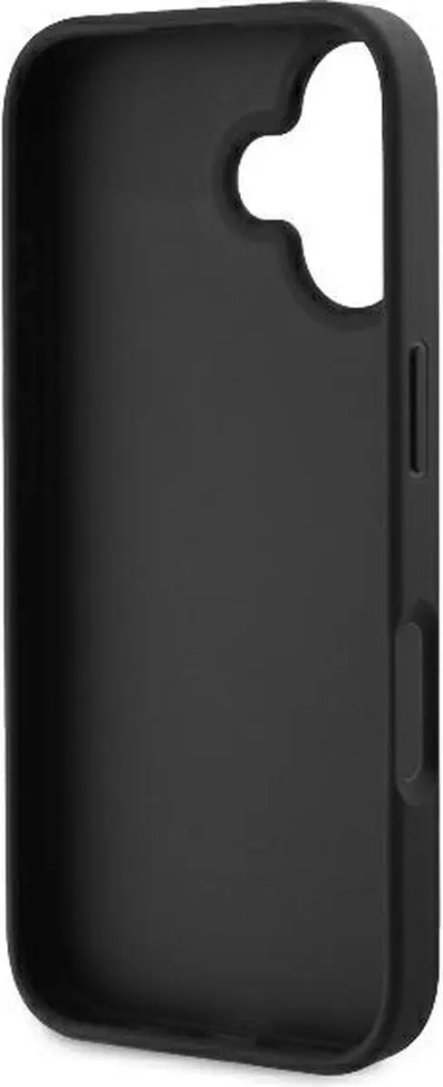 GUESS GUHCP16MP4TDPK iPhone 16 Plus Hardcase - Zwart/Strass