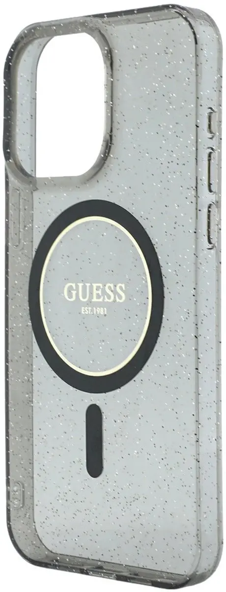 Guess iPhone 15 Pro Max Hoesje - MagSafe - Zwart - afbeelding 6 van 6