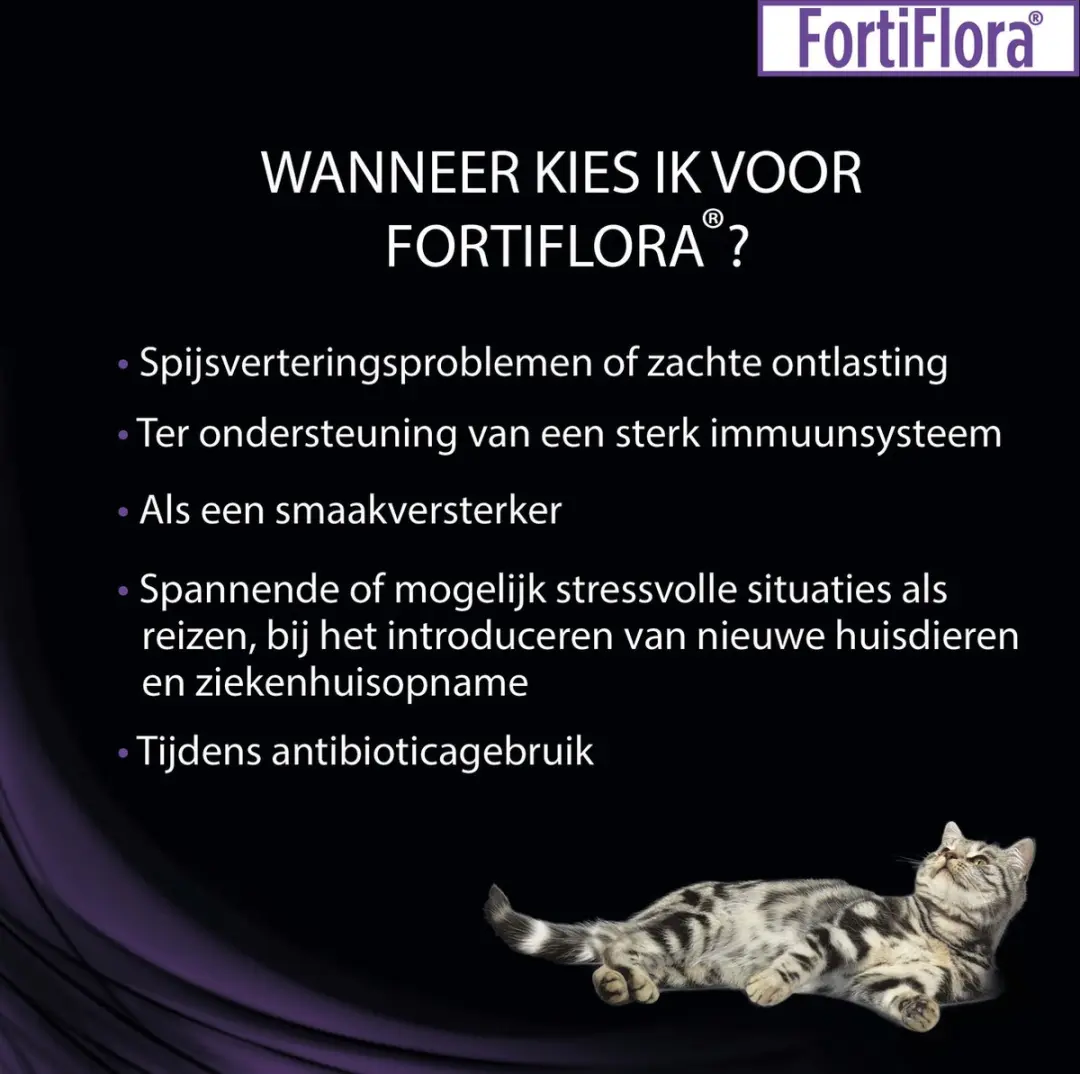 Purina Pro Plan FortiFlora Kat Probiotica - 30 Zakjes 1g