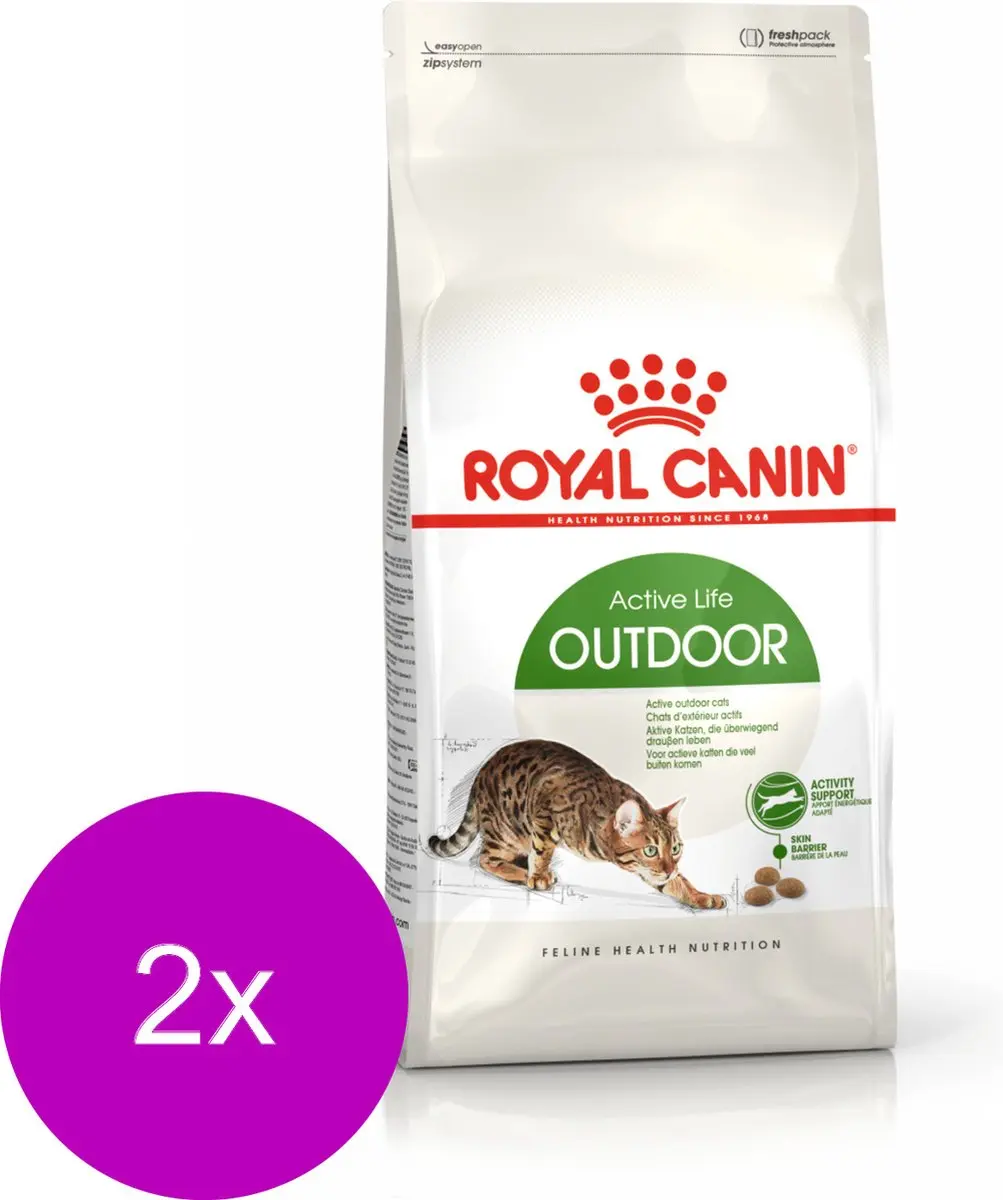 Royal Canin Outdoor Kattenvoer 2x10kg