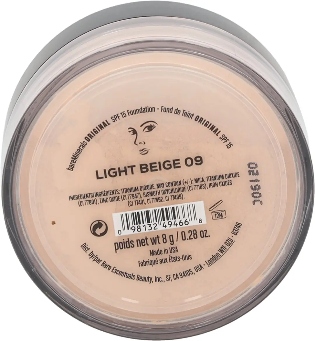 Bareminerals Original Foundation SPF 15 - Light Beige 8g