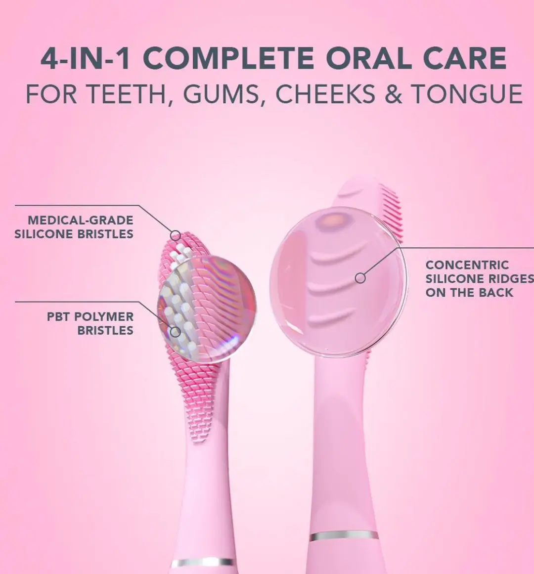 FOREO ISSA 3 Sonic Tandenborstel - 16 Snelheden - Pink
