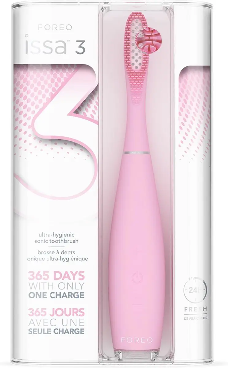 FOREO ISSA 3 Sonic Tandenborstel - 16 Snelheden - Pink