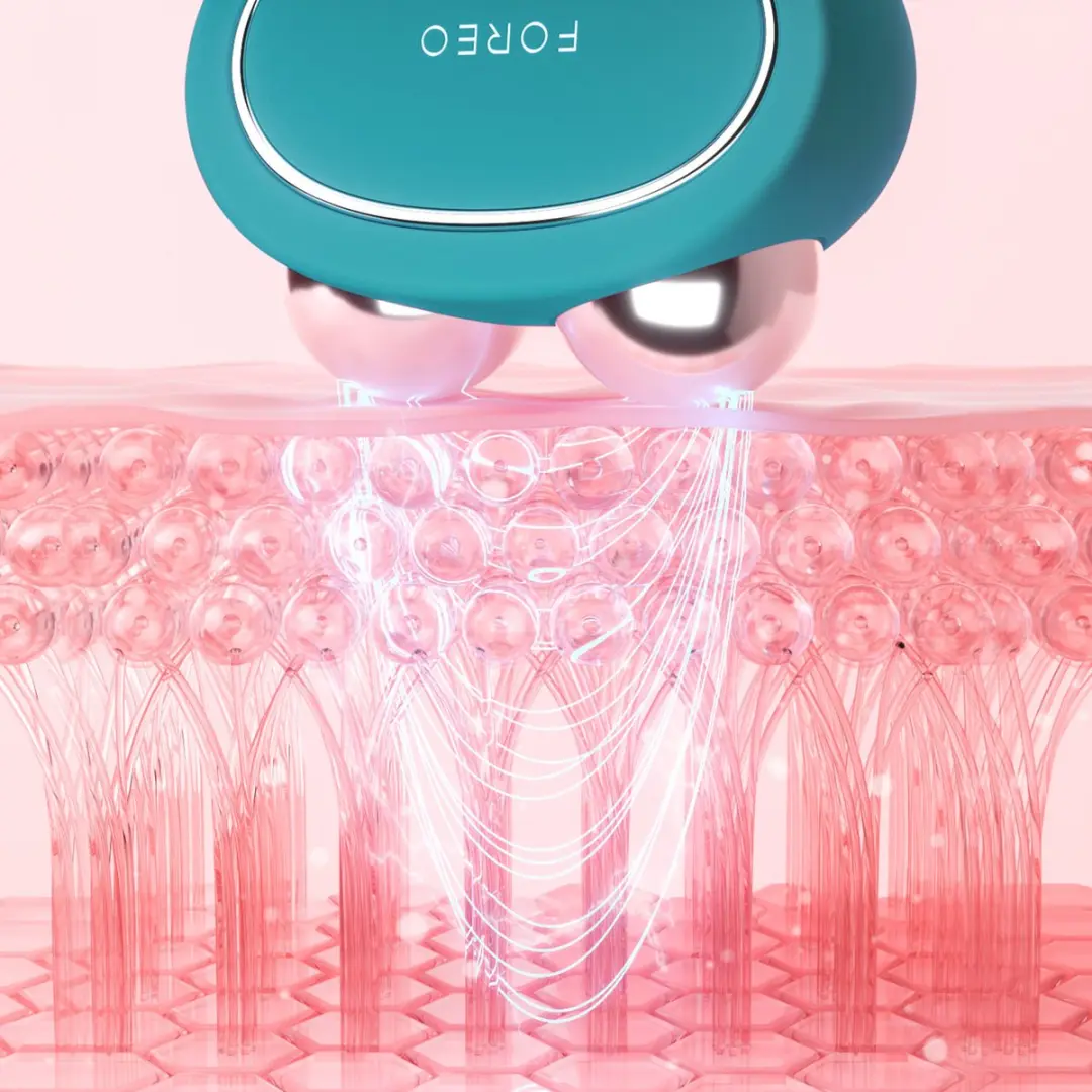 FOREO BEAR 2 Microcurrent Apparaat - 10 Intensiteitsniveaus - Evergreen