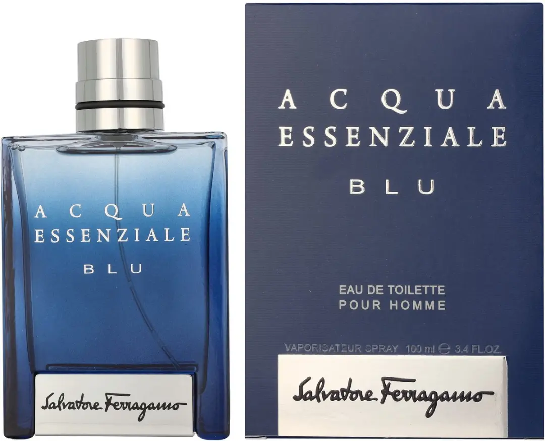 Salvatore Ferragamo Acqua Essenziale Herenparfum - 100ml - Blauw