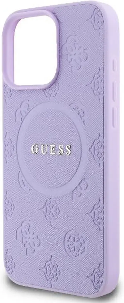 GUESS Backcover iPhone 16 Pro Max MagSafe - Paars