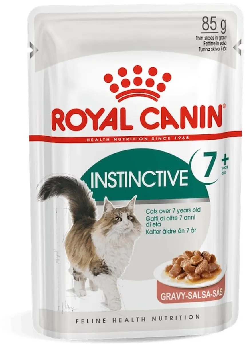 Royal Canin Instinctive 7+ Kattenvoer - 12x85g In Gravy