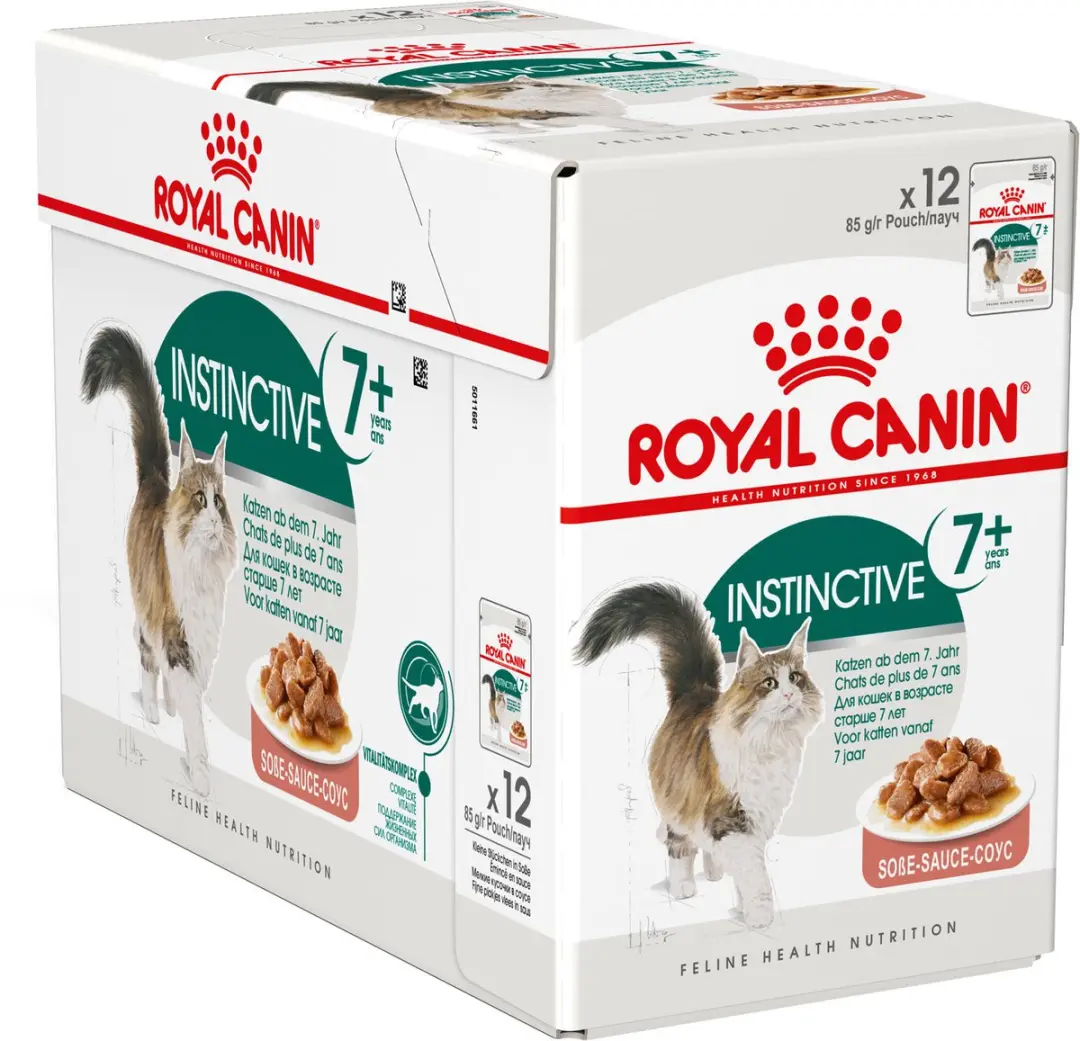 Royal Canin Instinctive 7+ Kattenvoer - 12x85g In Gravy - afbeelding 6 van 6