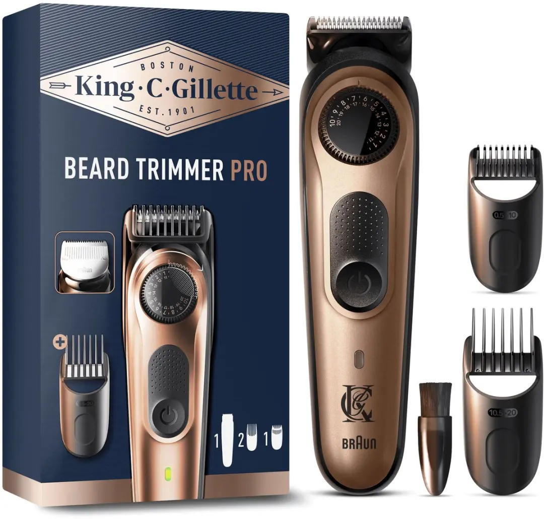 King C. Gillette PRO Draadloze Baardtrimmer