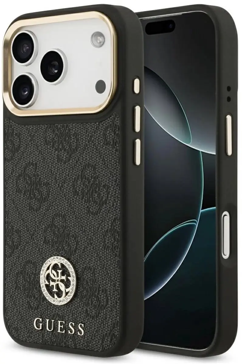 GUESS 4G Strass Logo MagSafe Hoesje