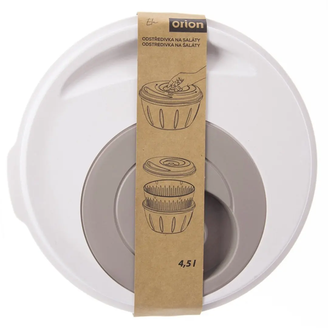 Orion ELA Slacentrifuge 4,5L - Handmatig - Transparant/Beige/Wit