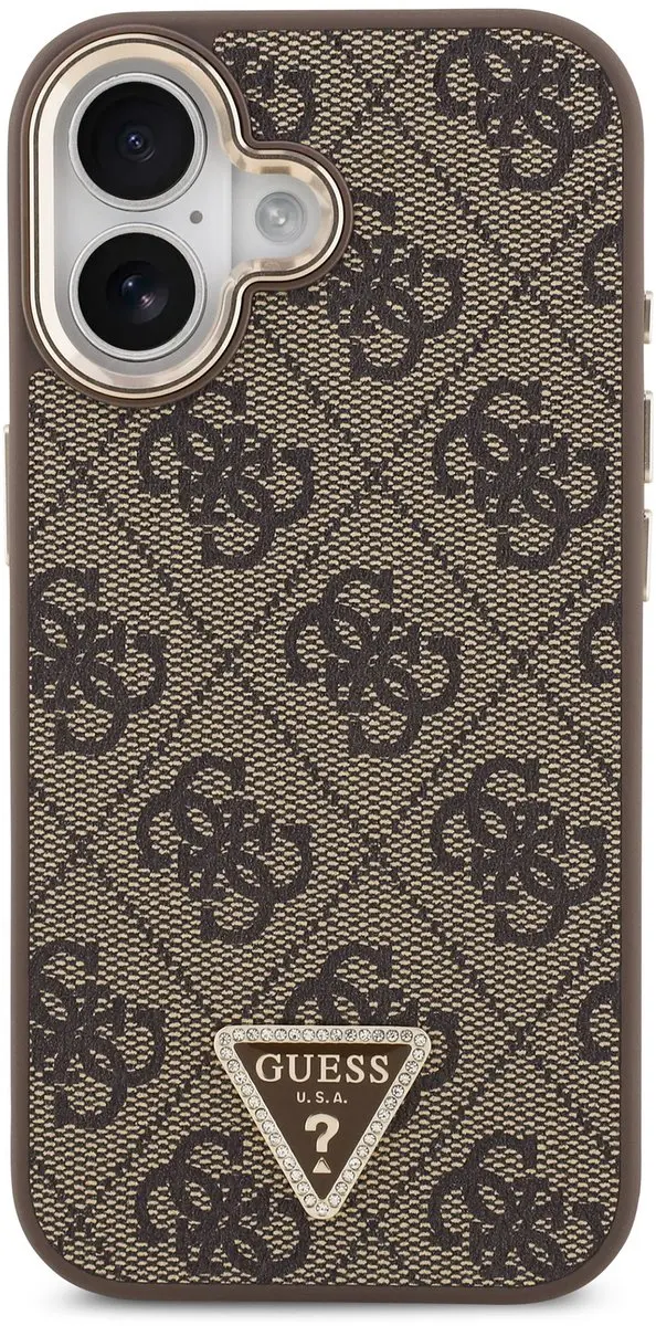 GUESS iPhone 17 Hoesje 13772 - MagSafe Bruin