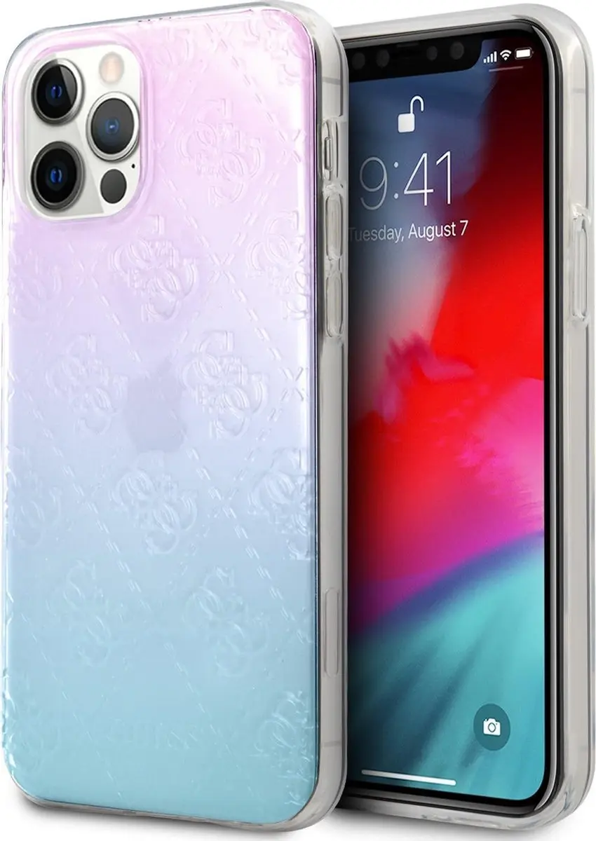 Guess Blauw Hoesje iPhone 12/12 Pro S212-3