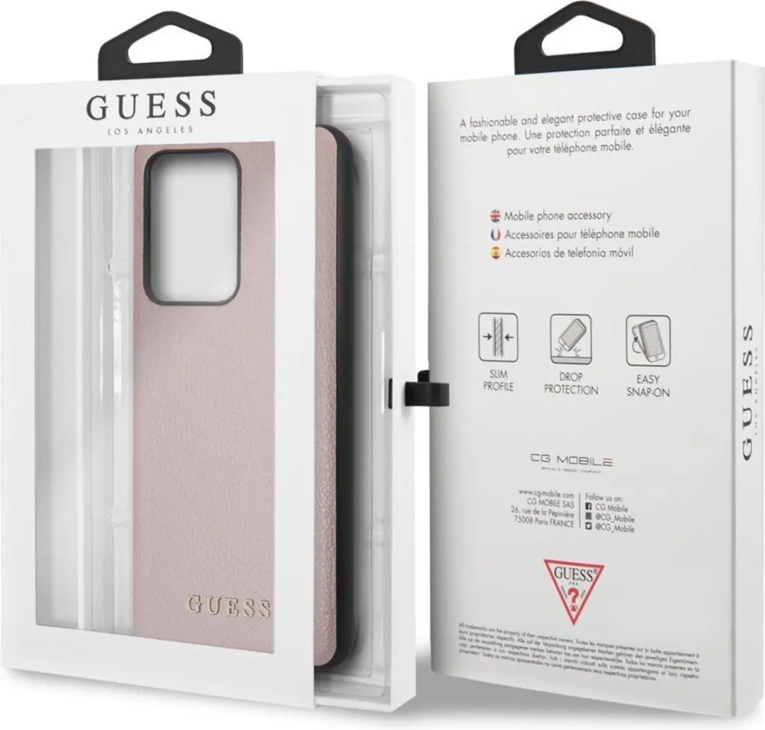 GUESS Backcase voor Samsung Galaxy S20 Ultra - Rose Goud