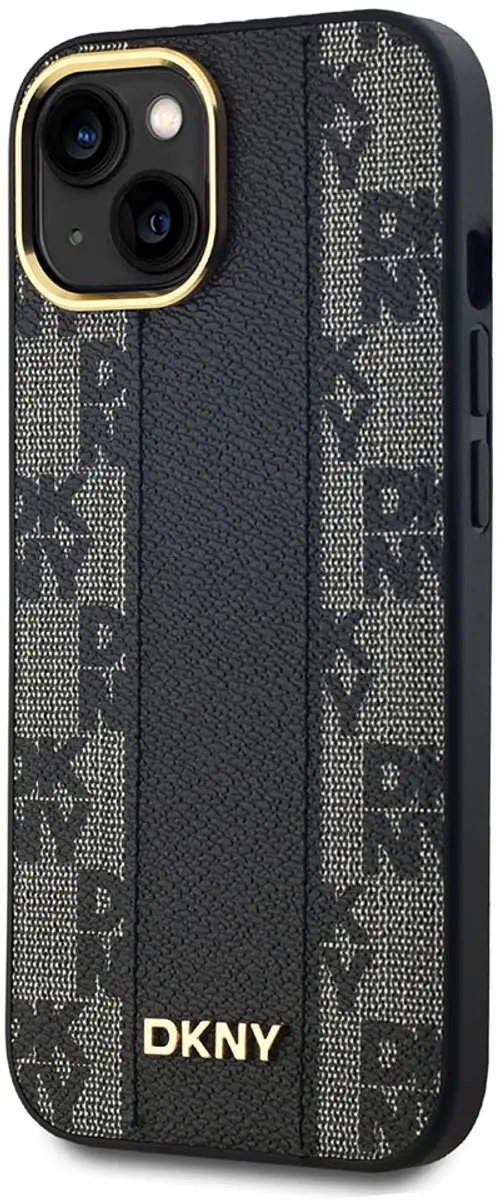 DKNY Hoesje iPhone 15 MagSafe Ruitjespatroon