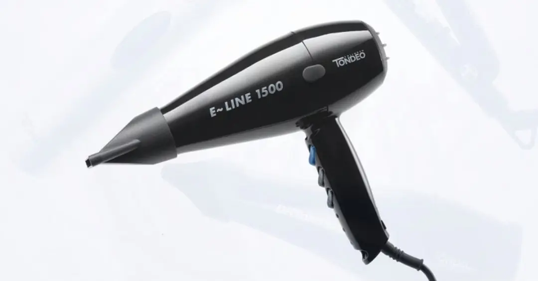 Tondeo E-Line 1500 Föhn - Zwart