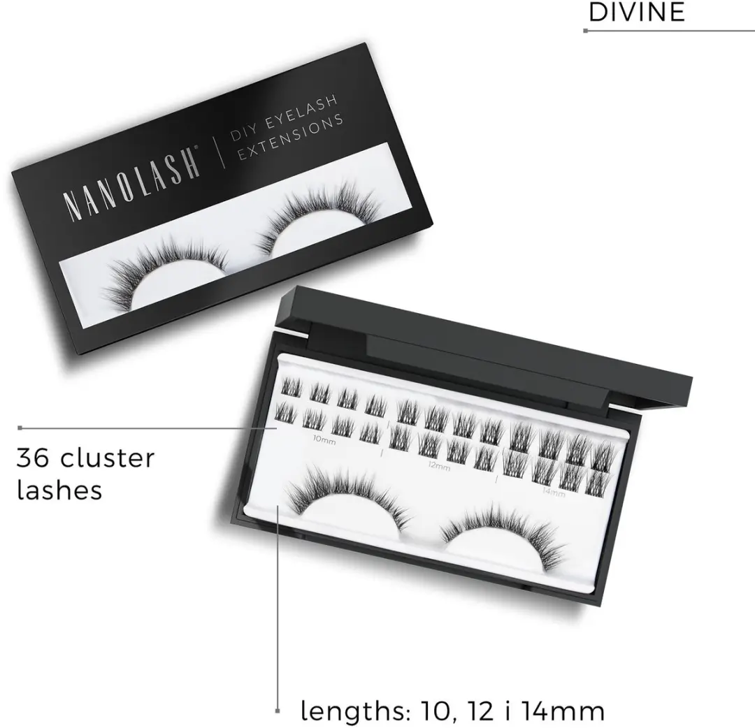 Nanolash DIY Wimperuitbreidingen Divine - 36 Stuks