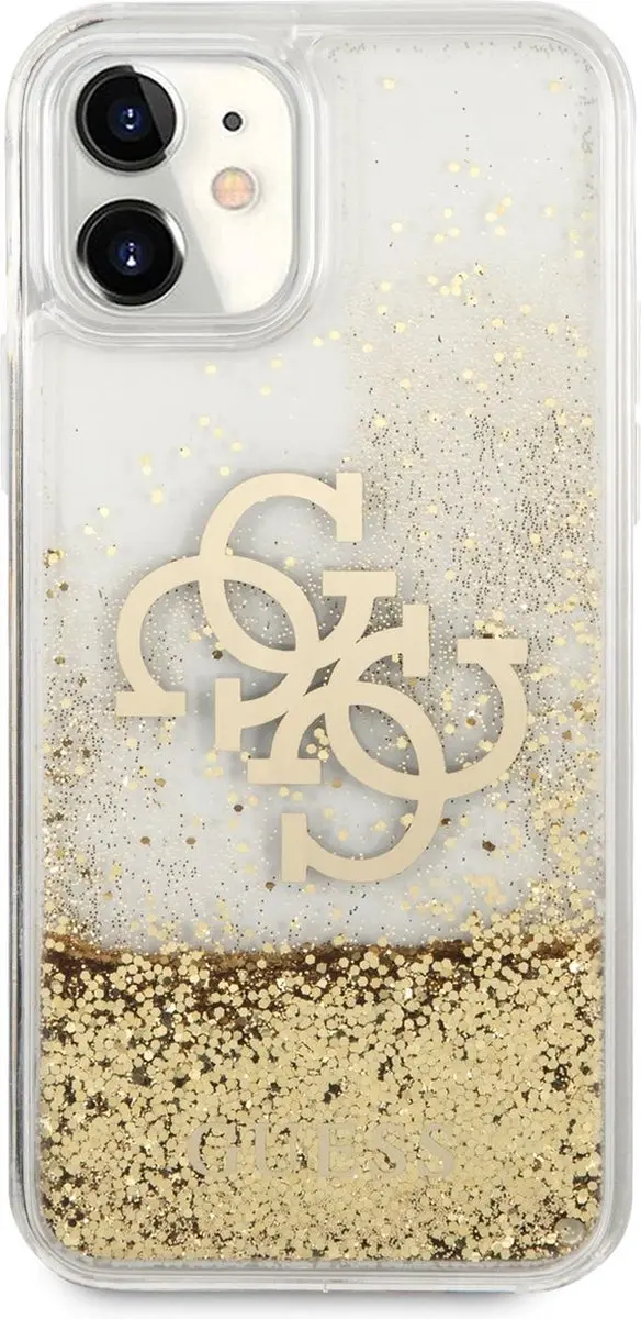 GUESS Hoesje iPhone 11 Goud GUHCN61LG4GGO