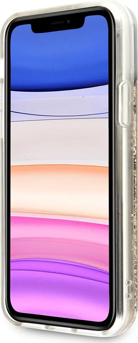 GUESS Hoesje iPhone 11 Goud GUHCN61LG4GGO - afbeelding 6 van 6