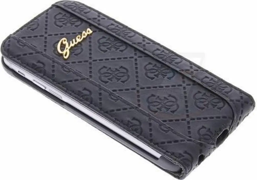 Guess iPhone 6 Scarlett Flap Case GUEGUFLP6SCBK - Zwart - afbeelding 6 van 6