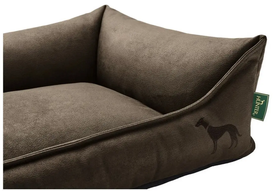 Hunter Dog Sofa Bologna Synthetisch Leder - 70x50cm - Bruin - afbeelding 6 van 6