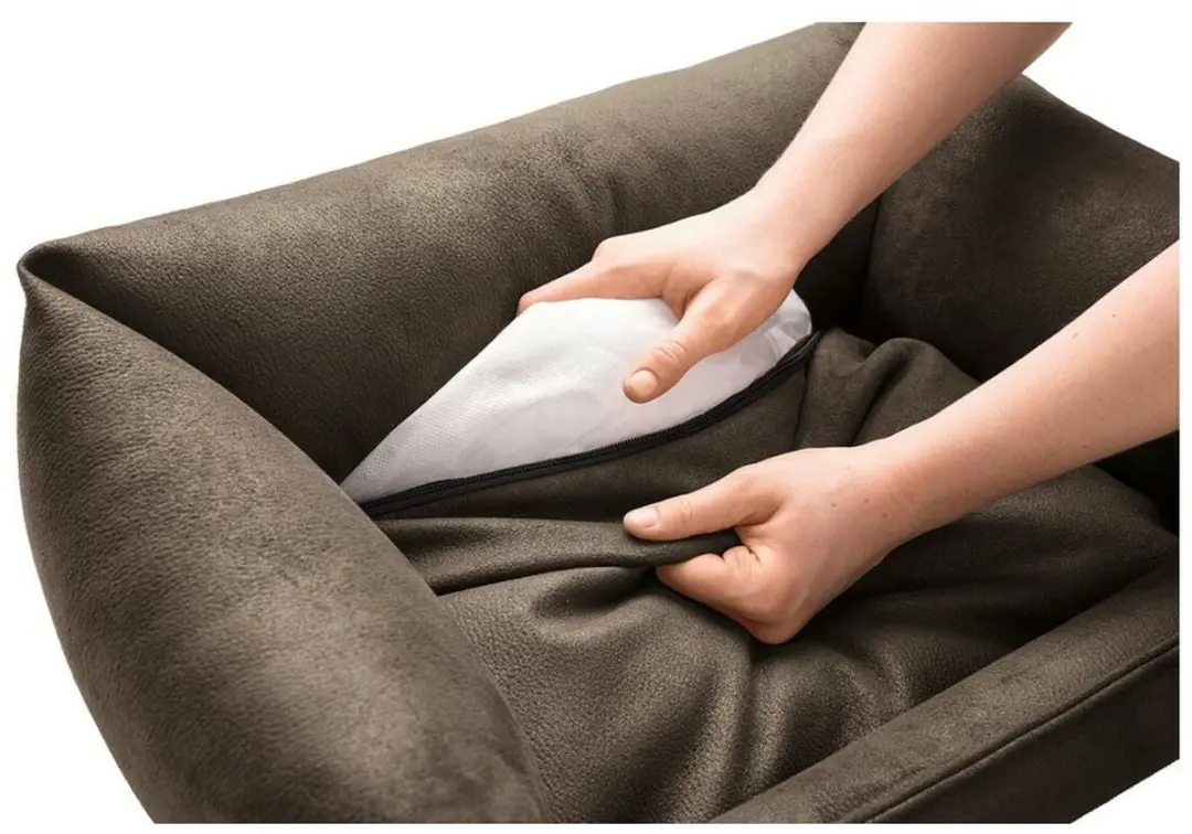 Hunter Dog Sofa Bologna Synthetisch Leder - 70x50cm - Bruin