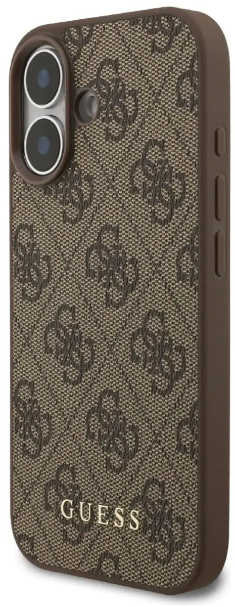 GUESS 4G Classic Backcover - iPhone 17 - Bruin - MPN 3666339556143