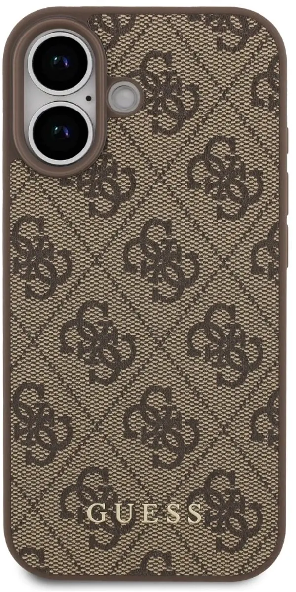 GUESS 4G Classic Backcover - iPhone 17 - Bruin - MPN 3666339556143