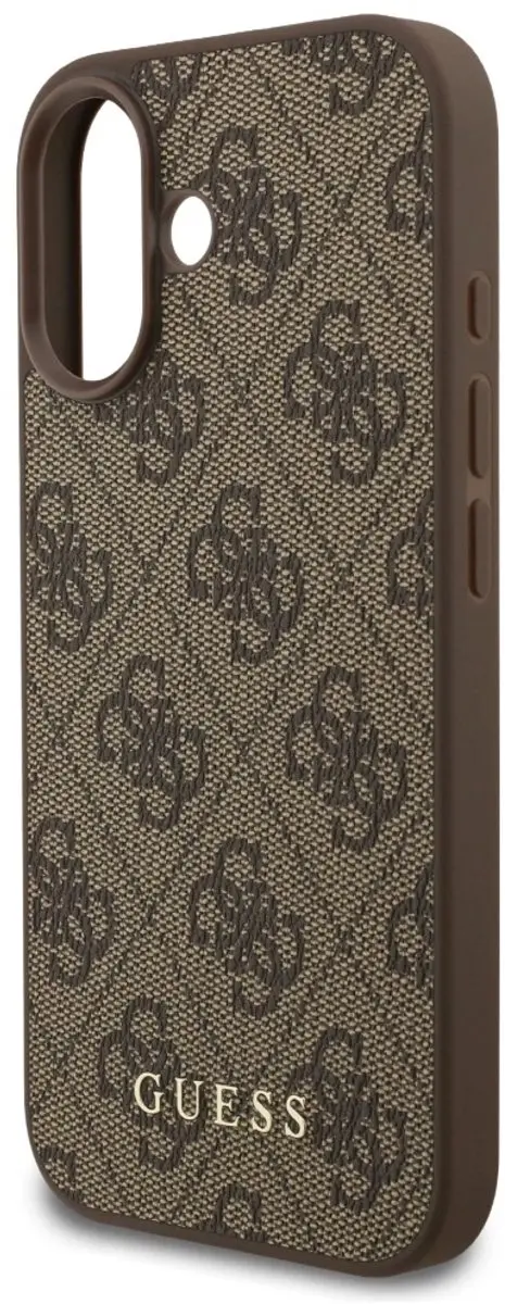 GUESS 4G Classic Backcover - iPhone 17 - Bruin - MPN 3666339556143
