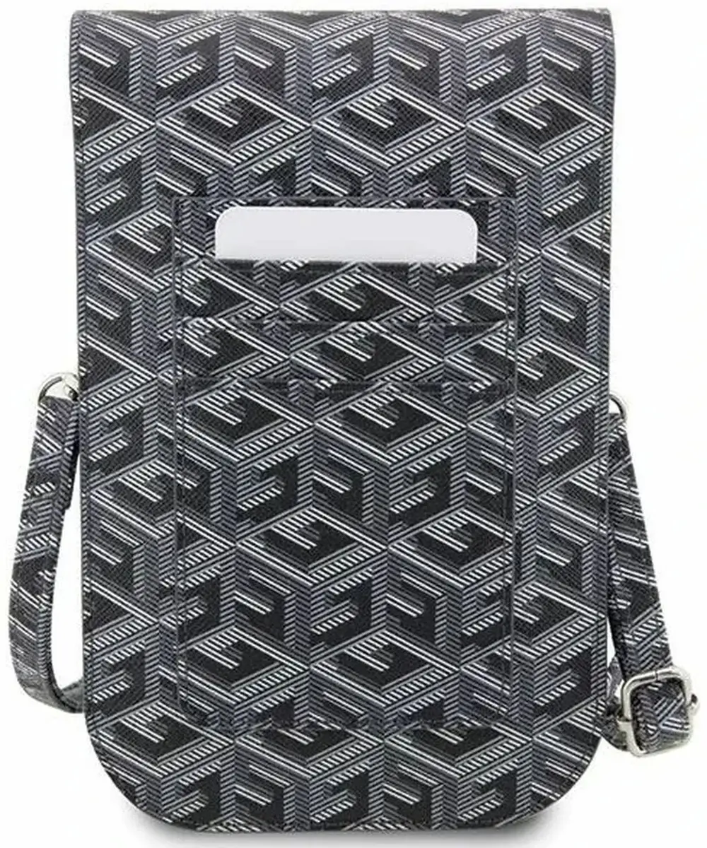 Guess G-Cube Heuptas 3666339112745 - 7 Inch - 3 Pasjes - Zwart