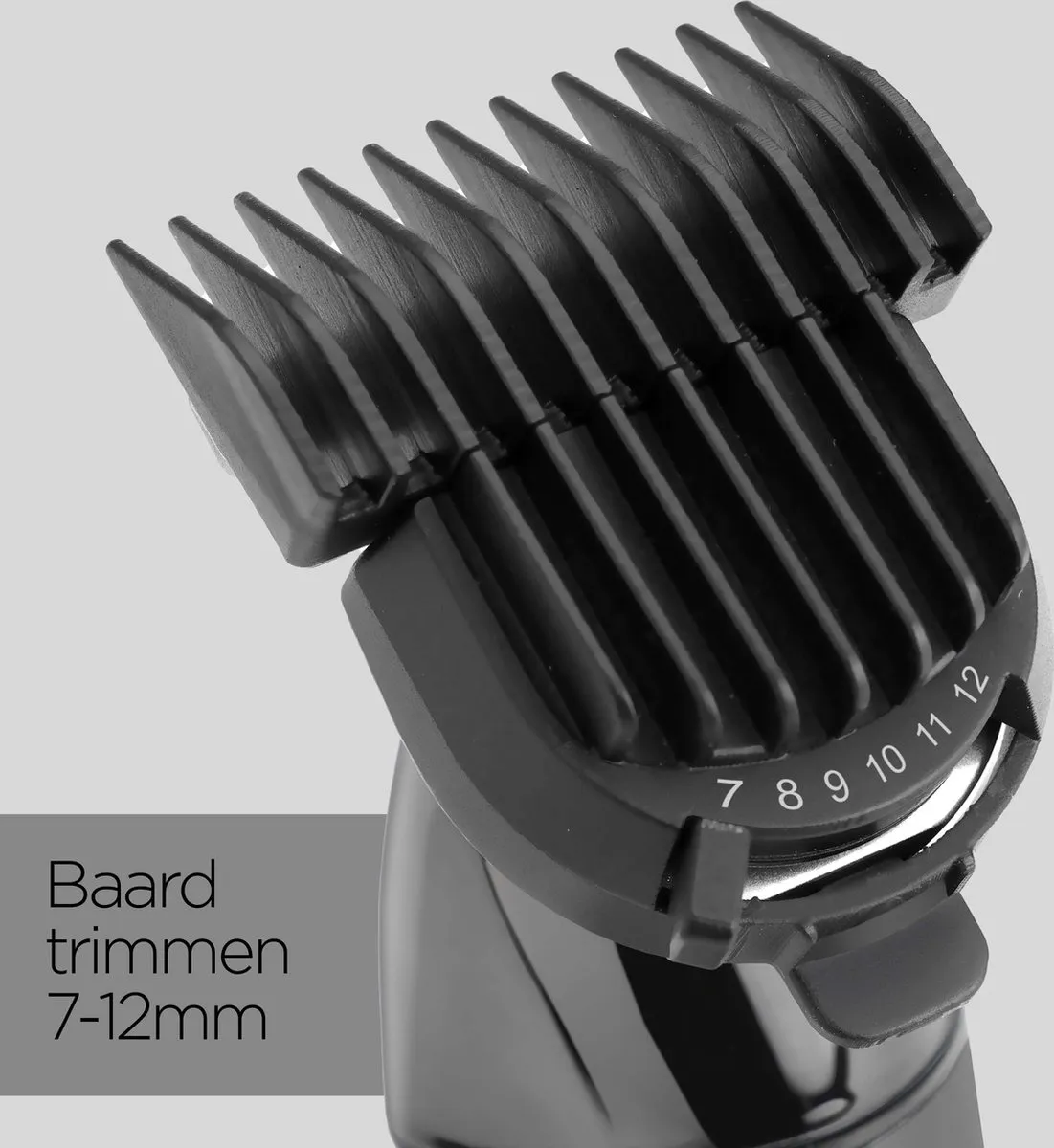 BaByliss Super-X Metal Series T991E Baardtrimmer - USB Oplaadstation - Zwart/Antraciet - afbeelding 6 van 6