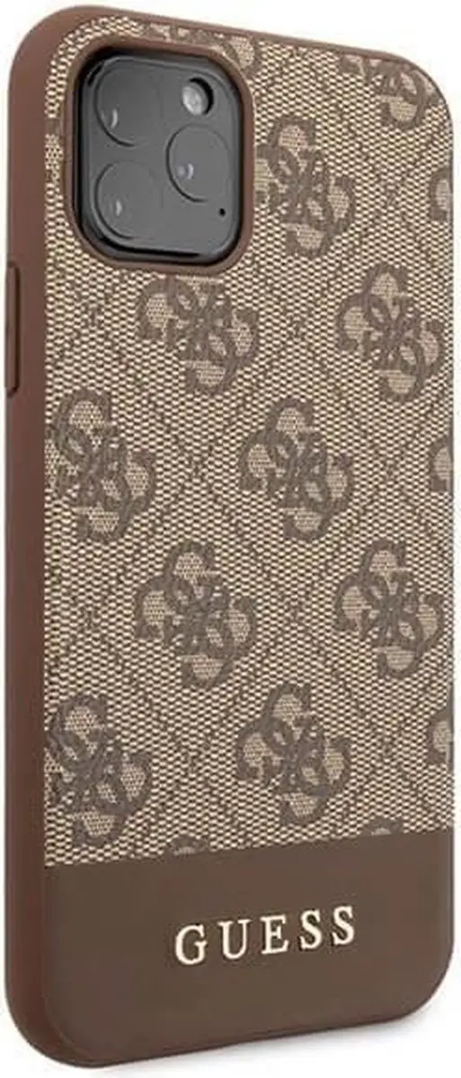 GUESS Backcover iPhone 11 Pro - Bruin 4G Stripe