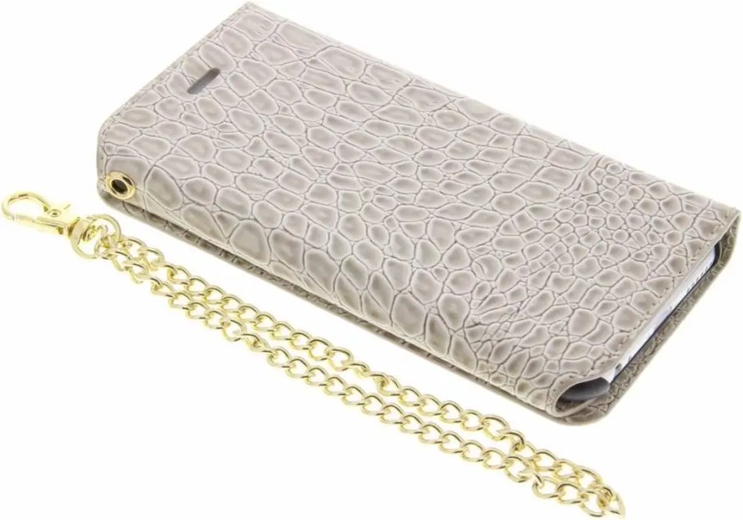 GUESS iPhone 6/6s Hoesje 6G37768002 - Beige Kunstleer