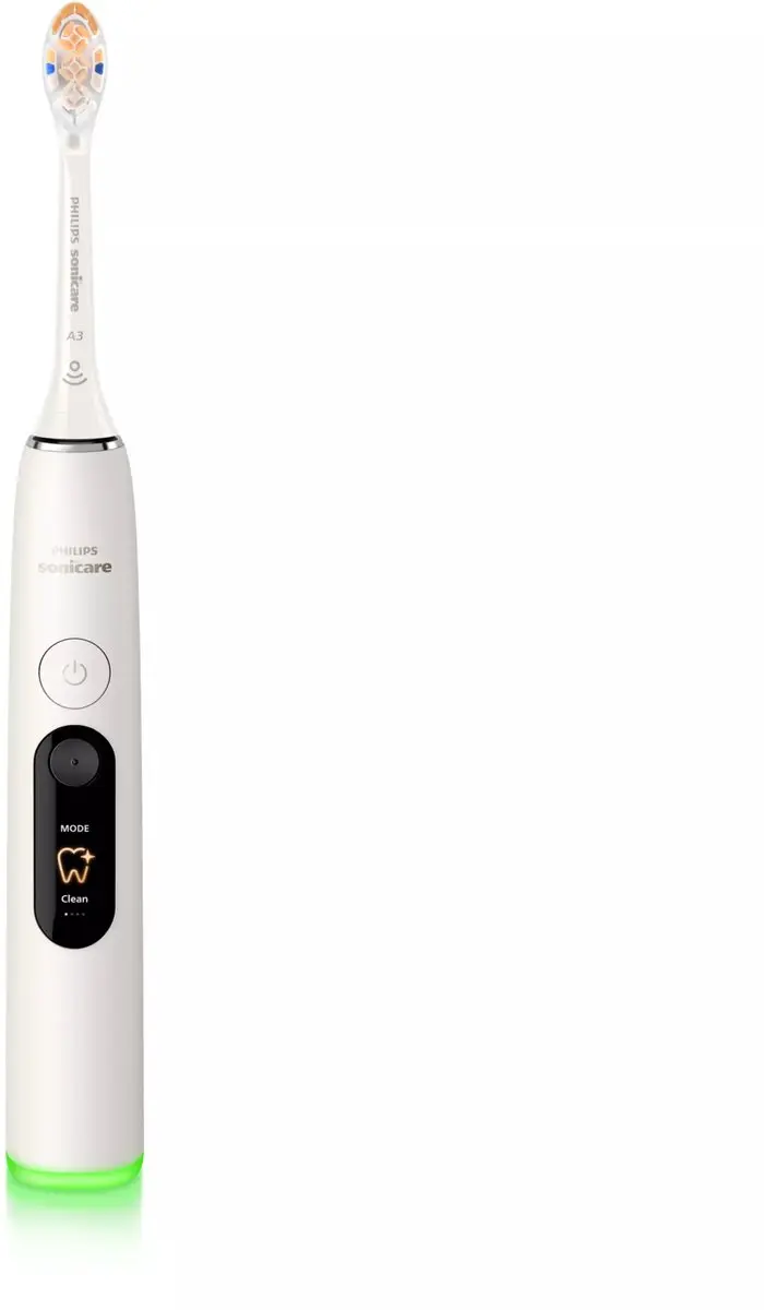 Philips Sonicare DiamondClean 8500 HX8515/11 Elektrische Tandenborstel - 4 Opzetborstels - Wit - afbeelding 6 van 6