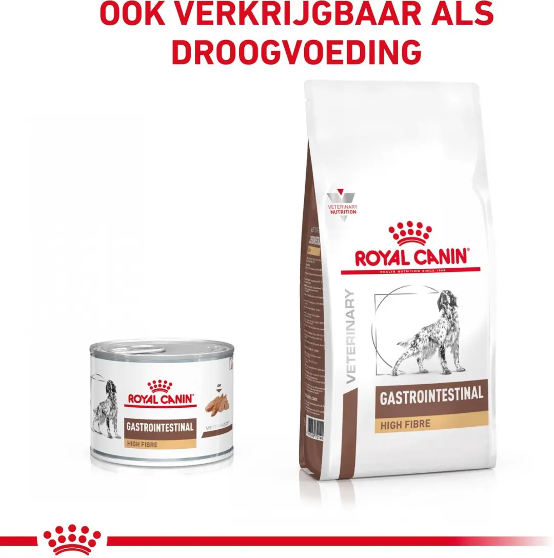 Royal Canin Hondenvoer Nat Gastrointestinal High Fibre - 12x200g