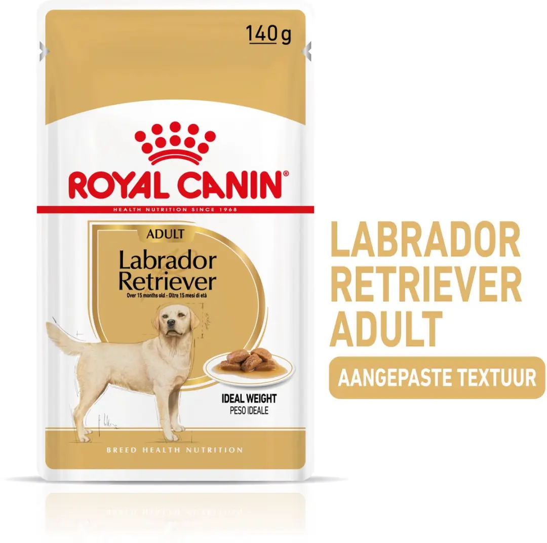 Royal Canin Labrador Adult Natvoer - 10x140g