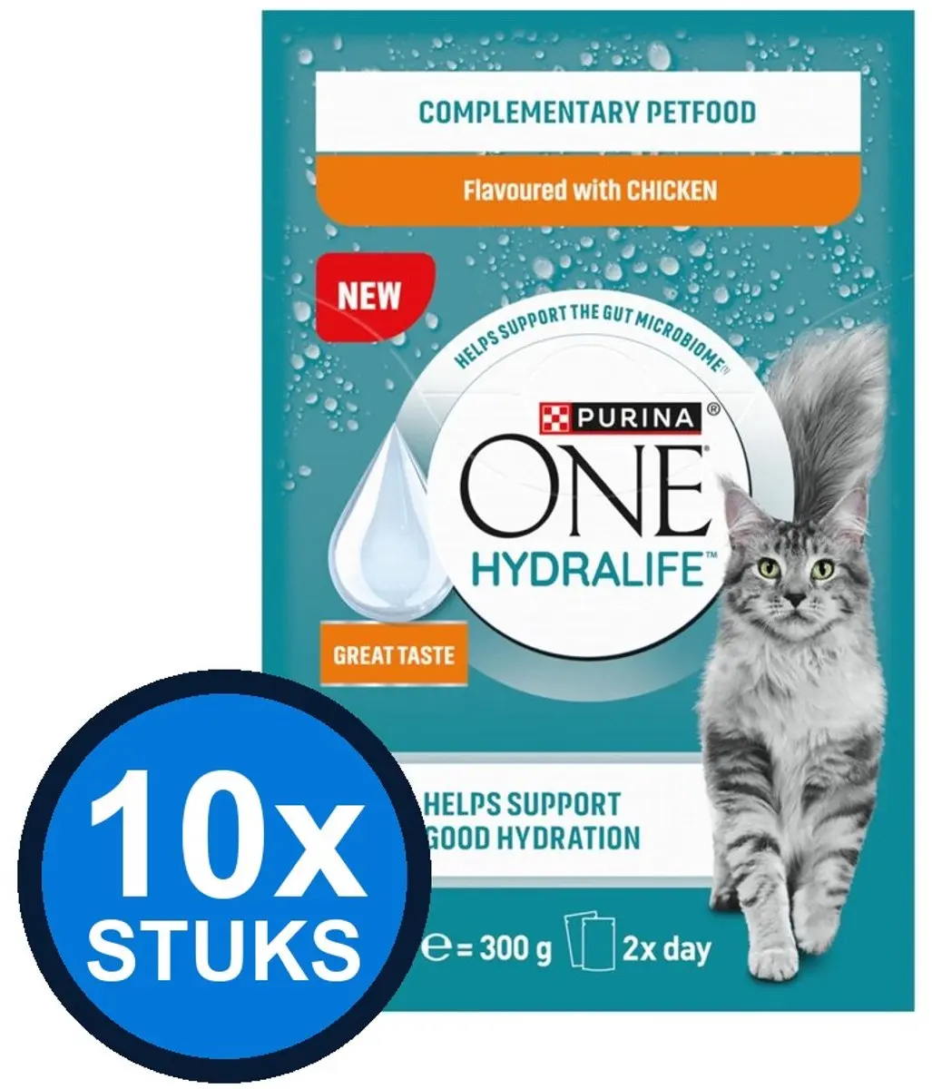 Purina One HydraCare Adult Kip Natvoer